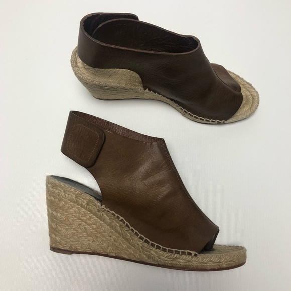 Celine Espadrille Wedge Open Toe Sandal - sz 39 - Picture 5 of 6